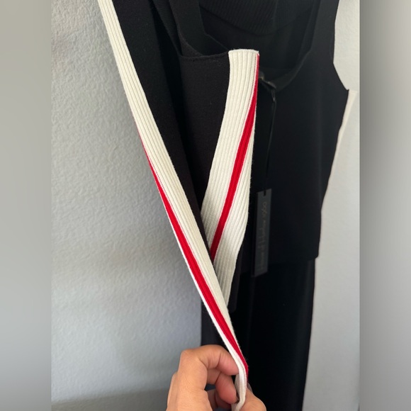 House of Harlow 1960 knit 2 piece set. Tank & Pants. Size large. BLACK. NWT - Picture 3 of 5